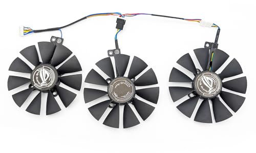 Ventola per scheda grafica ASUS-Strix GTX 1060 OC 1070 1080 GTX 1080Ti, RX 480, STRIX-R9390-DC3-8GD5-GAMING