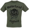 Motörhead Hammersmith Short Sharp Pain Männer T-Shirt Khaki S