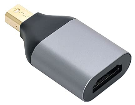 NFHK Mini DisplayPort DP Source to HDMI Sink Displays 4K@60hz Ultra HD Converter Adapter for Laptop Mac