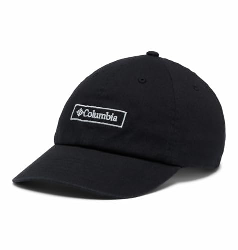 Columbia Unisex-Erwachsene Logo Dad Cap, Schwarz, One Size