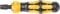 Wera 05018100001 921 Tournevis à frapper Kraftform Plus – série 900, 1/4, 163,5 mm Noir-jaune