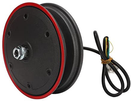 BuyWeek Elektroroller Nabenmotor für Xiaomi 10 Zoll Reifen, 350W E-Scooter Radnabenmotor Aluminiumlegierung E-Roller Nabenmotor für 80/65-6, 255X80, 10x3 und andere 10 Zoll Reifen