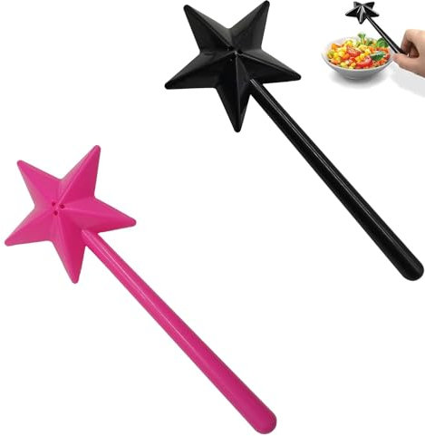 Wand salt and pepper shakers,Refillable Salt seasoning shaker salt shaker,salt dispenser,spice shaker with Holes,for Kitchen, Restaurant, black and red