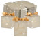 20 Stück Hochzeit Geschenkbox,Goomp Kleine Geschenkboxen Klein Geschenkschachteln Süßigkeiten Box mit Farbband für Süßwaren, Gastgeschenke, Hochzeit,Party
