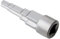 Llave de Radiador Escalonada Universal, Llave Radiador de 1/2 Pulgadas con Vaso Cuadrado, con los 5 pasos 3/8, 1/2, 3/4, 1-1/4 pulgadas para fontanería y radiadores