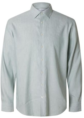 Slhreg-Leo Light Shirt Ls Noos