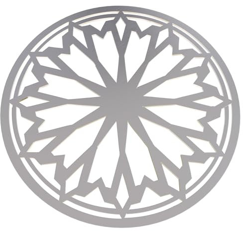 Mandala G0041 round replacement grill grate for kettle grills from Weber, Napoleon, Rösle Stainless Steel / ⌀55cm for 57cm grill