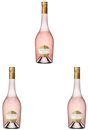 Studio by Miraval Rosé Méditerranée Roséwein Trocken (1 x 0.75l) (Packung mit 3)