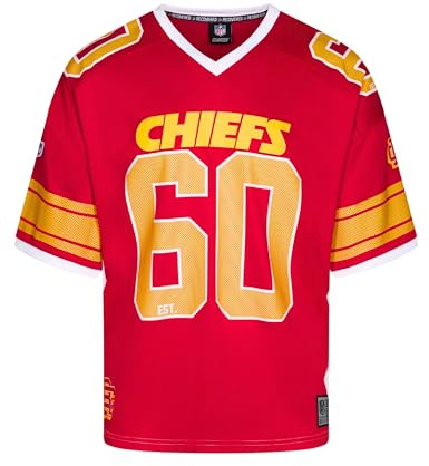 Recovered NFL T-Shirt Jersey Trikot American Football Fanshirt Teamlogo Nummer Sommer Oversized