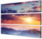 Enjoy the silence 140x100 cm - 3 TEILIGES FOTOWANDBILD topaktuelles Design topaktuell Leinwand auf Keilrahmen Kunstdruck XXL in brillanter Farbqualität moderne Bilder Dekobilder Wanddekoration schöner wohnen