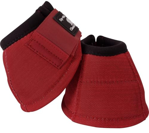 Classic Equine Hufglocken Dy•No-Turn L Crimson