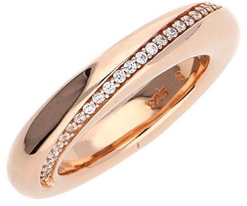 Esprit Damen-Ring 925 Sterling Silber Zirkonia PERIBESS Gr.53 (16.9) ELRG91429B170