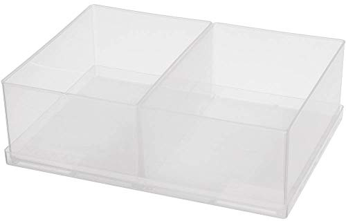 RAACO Einsatzset, Ordnungssysteme, Typ 80 BA: 2xBA6-1, transparent, 136556