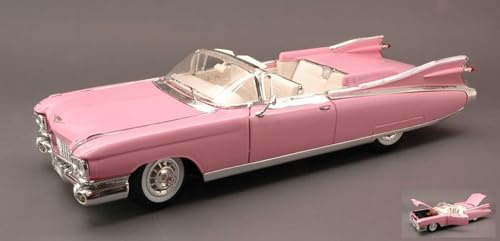 Scale Modell KOMPATIBEL MIT Cadillac Eldorado Biarritz 1959 PINK 1:18 MAISTO MI36813PK