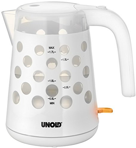 UNOLD 18540 BLITZKOCHER Pastello White, 1.7 liters, Weiß
