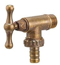 RUBINETTO LATERALE IN OTTONE BEL-FER FONTANE GIARDINO