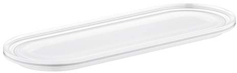 Grohe 41036000 Selection | Accessoires-Weißes Glass | Chrom | 41029000, Transparent
