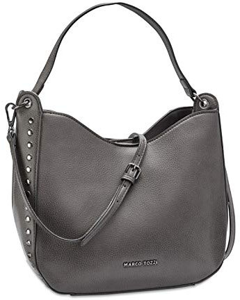 MARCO TOZZI Damen Handtasche 2-2-61013-25, DK.Grey, 1 EU