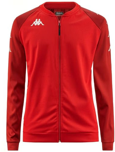 Kappa Verone, Giacca Unisex-Adulto, Rosso, M