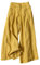 FEOYA Pantaloni Sportivi da Donna in Cintura Elastica Morbidi e Comodi Pantalone da Yoga Jogging Fitness Pants Casual a Gamba Larga Pigiama Bottoms Giallo M