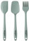 Progress BW11359TEU7 Silikon Küchenhelfer-Set - 3-teiliges Mini Küchenutensil Set, PFOA/BPA-Frei, leicht reinigen, Mischlöffel, Spachtel, Backbürste, Spülmaschinenfest, Utensilien zum Backen, Go Bake!