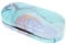 Ciieeo Eye Glasses 1 Set Eyeglass Lens Case PU 2 in 1 Double Sided Eyeglass Box with Mirror Travel Kit Contacts Case Holders with Soak Storage Tweezers for Home Travel Glasses Case