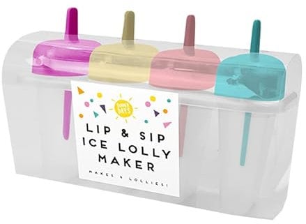 Lip & Sip Home Ice Lolly Maker 4 Pack