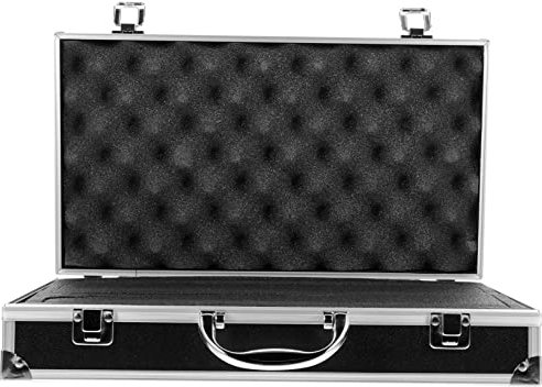 Milisten Microphone Stand Case Cable Management Box Case for Mobile Phone Sound Card