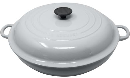 Le Creuset Emailliertes Gusseisen 5 Quart Buffet Kasserolle, Vapeur (Vapeur)