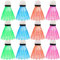 Molbory 12 PCS Badminton Bälle, LED Federball Bälle, Leuchtende Federbälle, Nylon, Hoher Stabilität und Haltbarkeit, Lighting Bunt Federball für Indoor en Outdoor Sportaktivitäten