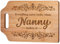 Giftasy Nanny Gifts, Nanny Birthday Gifts, Unique Handmade Engraved Bamboo Cutting Board, Kitchen Gifts for Nanny from Grandchildren, Presents for Nanny on Birthday Mother's Day Christmas
