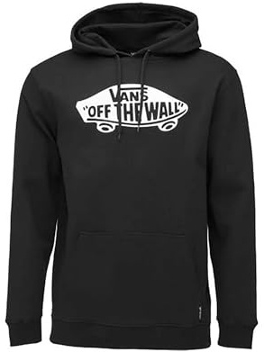 Vans Herren Classic Off The Wall Hoodie-b Kapuzen-Sweatshirt, Schwarz, M