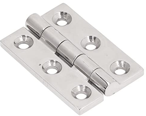 Bisagra Elevable Bordstract, 50x75 Mm, 6 Orificios, Bisagra De Acero Inoxidable Resistente A La Oxidación, Bisagra Desmontable Para Escotilla De Barco Y Puerta De Gabinete