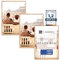 CABBEL Lot de trois (3 pcs.) cadres photo 42x59,4 cm MDF cadre en bois en Moka | avec verre plexi incassable/Moderne