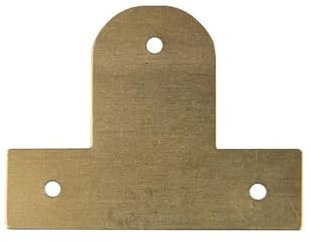Blendrahmenbleche zur Befestigung von Keilrahmenbildern in Bilderrahmen 10er-Set (37x43mm)