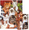 100 Teile Puzzles für Kinder-Nette Katze Puzzles für Erwachsene Kätzchen Gruppe Foto Puzzles 100 Teile für Erwachsene, Katzenpuzzle 100 Kinder Puzzles