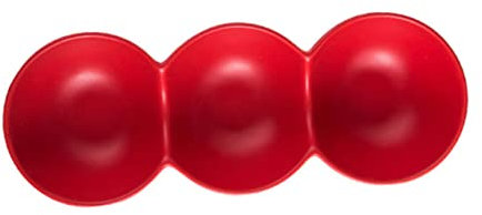 COLLBATH contenitore per insalata notturno home bowl scodella scodelle piatto di antipasti piatti di salsa da immersione contorno piatto di frutta in ceramica mini pentole in ceramica rosso