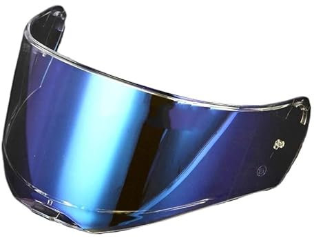 Visiera Faceshield Parabrezza Parasole per LS2 FF320 FF353 FF328 FF800 Visiera per Casco da Moto Capacete De Moto Casco Integrale Accessori per Moto Lente Protettiva(1blue)