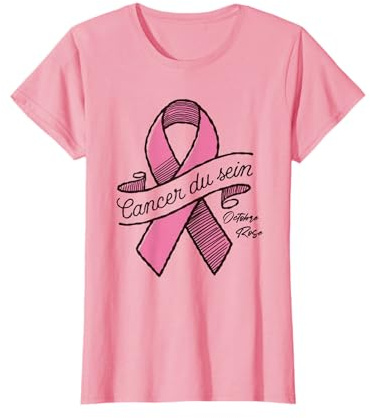 Octobre Rose Sensibilisation Cancer du Sein tee T-Shirt