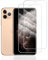 Hhfcryst Verre Trempé pour iPhone 11 Pro/iPhone Xs/X, 2 Pièces de Protection d'écran Dureté 9H Vitre, Transparent HD, Sans Bulles Film Protection écran