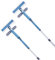 Livington Window Buddy - Doppelpack - Fensterreinigungsgerät - Fensterreiniger mit Teleskopstange - Fensterabzieher - Fensterwischer - Duschabzieher - Solarmodul Reiniger