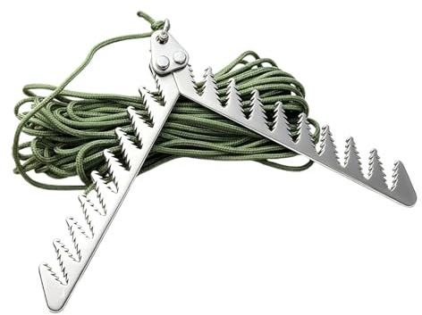 wasofunder Coupe-Herbes Aquatique | Outil Pliable à poignée dentelée pour l'élimination de Aquatiques - avec Corde 20 m, râteau à Herbes Aquatiques,pour Milieu Aquatique, Quai, Canal, Rivage, Plage,