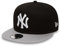 New Era, Cappellino da baseball Bambino MLB 9 Fifty Block NY Yankees Snapback,Taglia unicaNero (Black/Grey)
