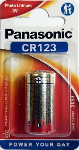 Panasonic CR123A Batterie photo