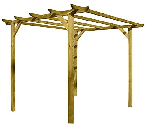 Papillon Pergolato Papillon, 3 x 3 m, in legno, 4 pali
