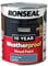 Ronseal WPMBS750 750 ml 10 Year Weatherproof Exterior Satin Finish Wood Paint - Blue