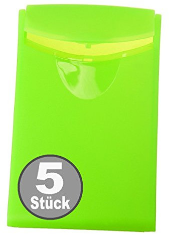 HAN Visitenkarten-Etui COGNITO, für 20 Visitenkarten (5, transluzent-grün)