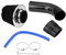 Filtro dell'Aria Sportivo Universale, 76 mm, Raffreddamento ad Aria 3 Pollici, Kit Filtro dell'Aria per Auto, Universale in Fibra di Carbonio, con Tubo