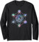 Dungeons & Dragons 6 Die Geometric Hologram Logo Long Sleeve T-Shirt