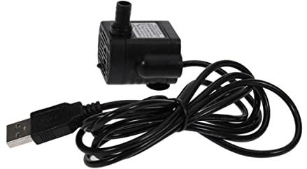 POPETPOP 3w USB Brushless Submersible Water Pump for Paddling Pool Fountain Fish Outlet Suction Cups